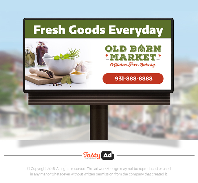 Billboard Design - Template - Market