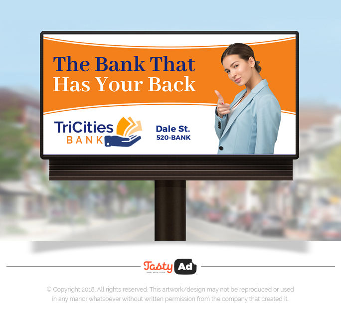 Billboard Design - Template - Bank