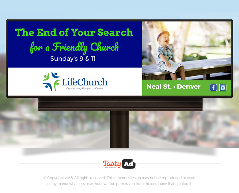 Billboard Design - Template - Church