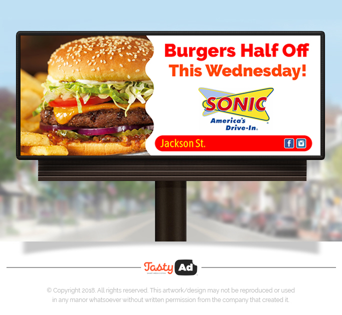 Billboard Design - Template - Restaurant