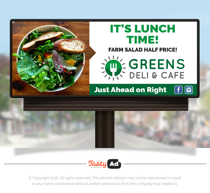 Billboard Design - Template - Restaurant