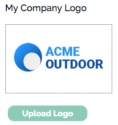 Company Logo in Tasty Ad