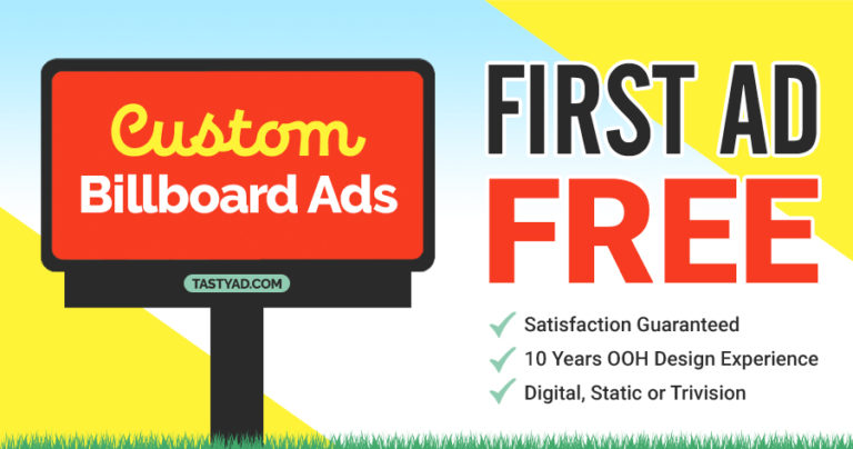 Free Custom Billboard Ad Design