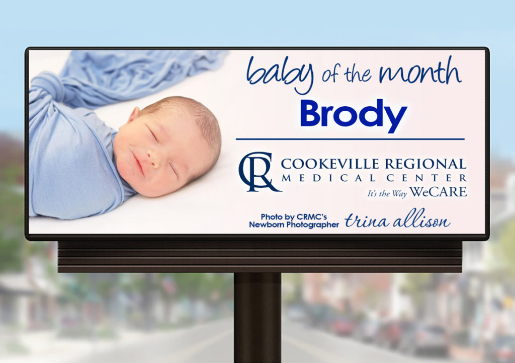 Baby Billboard Ad