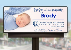 Baby Billboard Ad