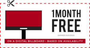 Digital Billboard Coupon