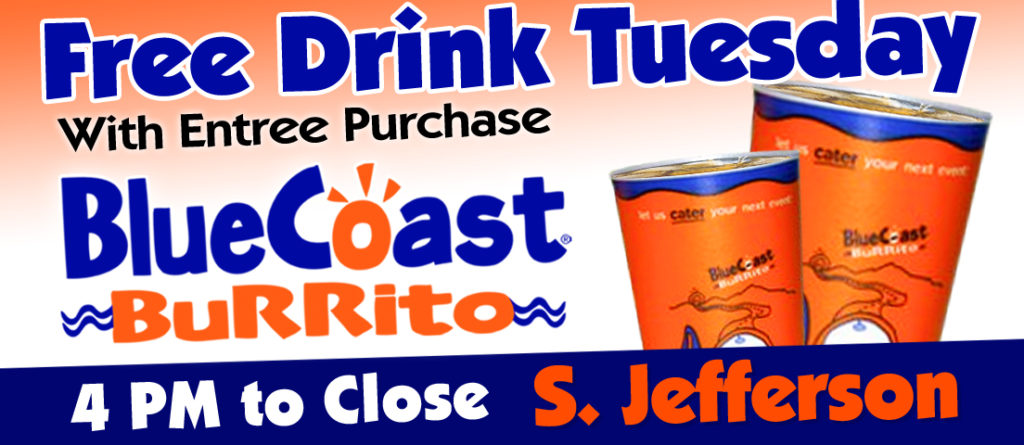 Blue Coast - Drink Tuesday