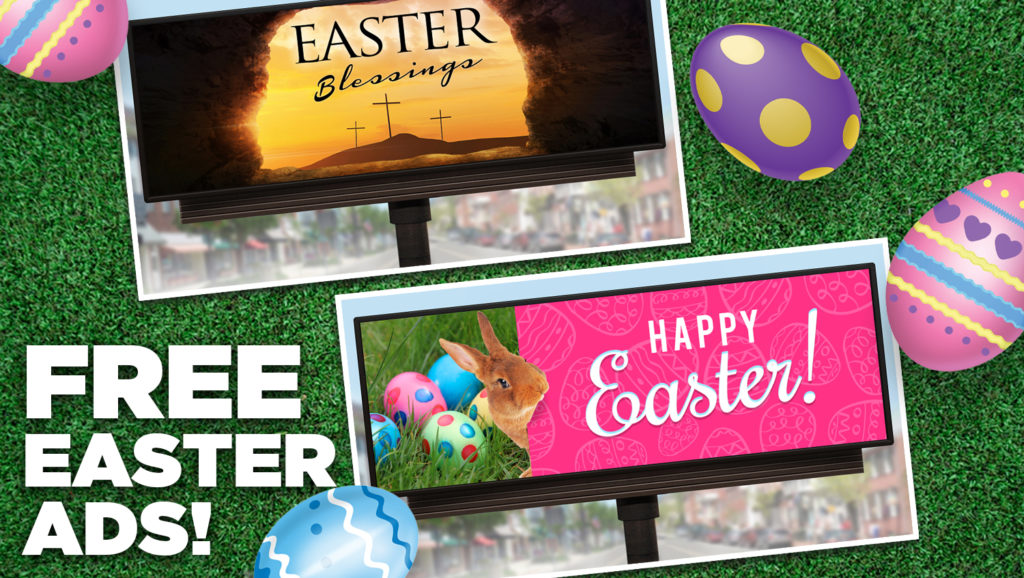 Easter Billboard Ad
