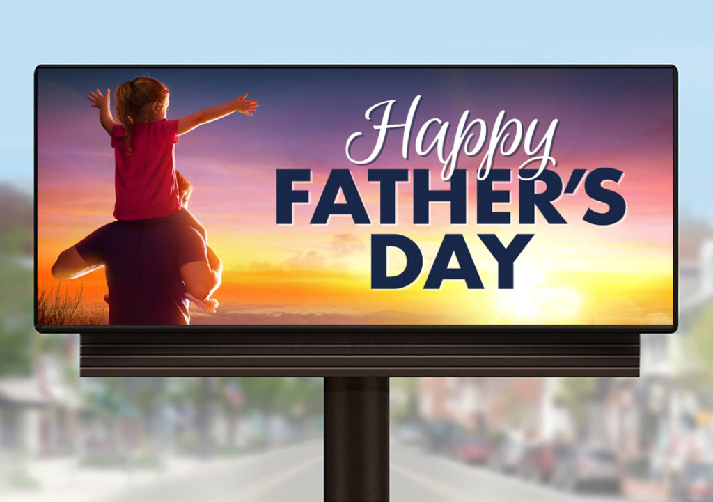 Father's Day Billboard