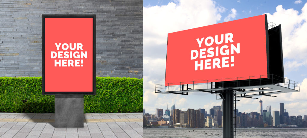 OOH Billboard Mockup