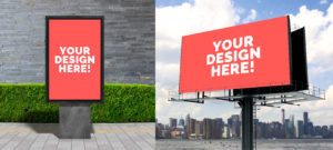 OOH Billboard Mockup