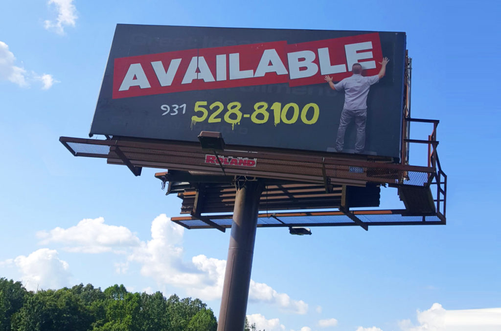 Available Billboard Ad