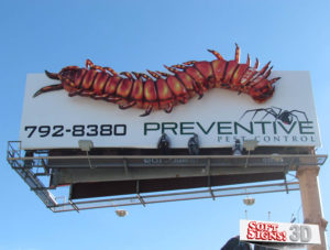Softsigns Centipede Billboard 3D