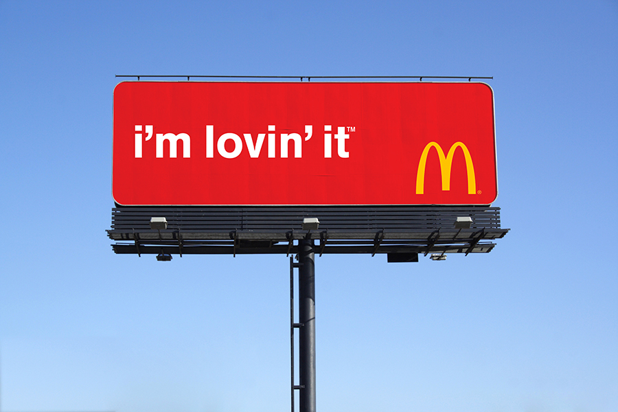McDonalds Billboard