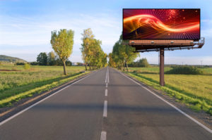 Billboard on Country Road