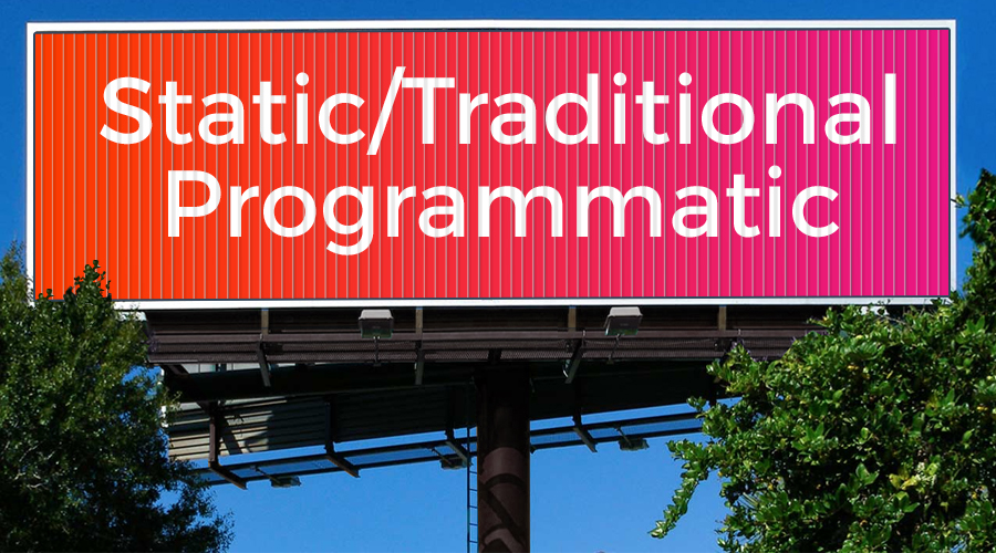 Static Programmatic Billboards