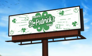 St Patricks Day Billboard
