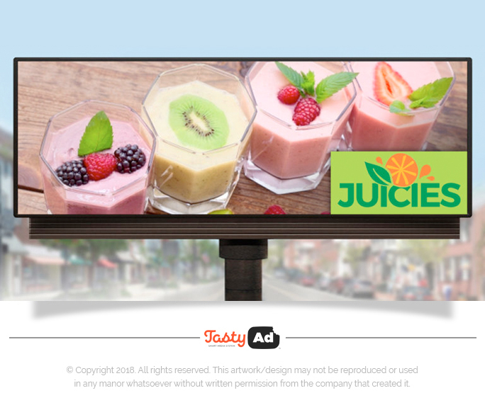 Billboard Design - Template - Juice