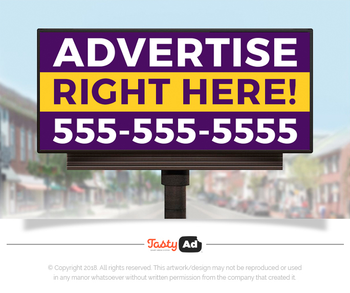 Billboard Design - Template - Ad Here