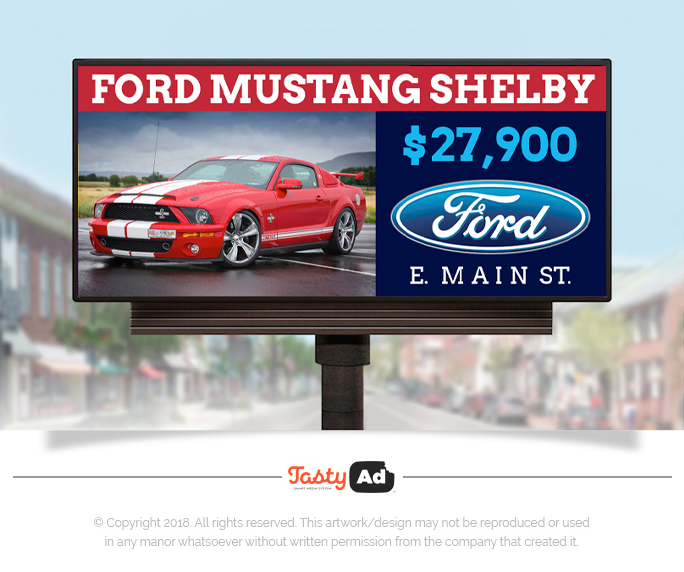 Billboard Design - Template - Auto