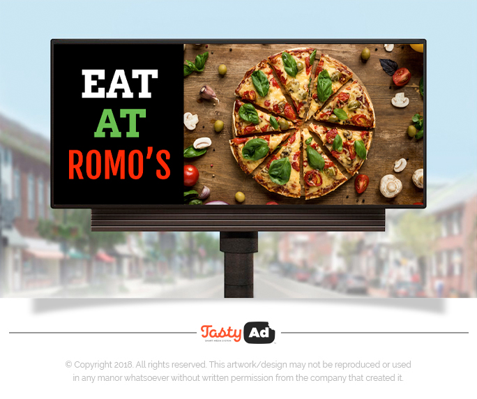 Billboard Design - Template - Restaurant