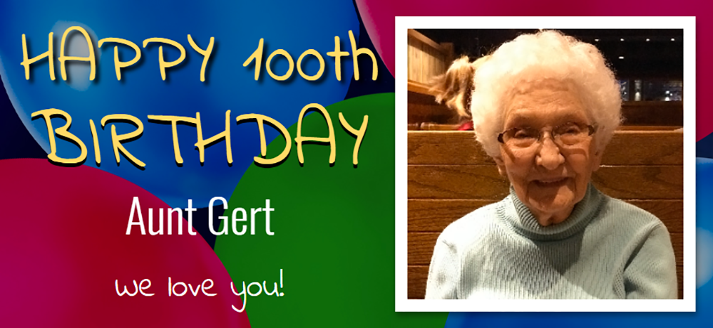 Birthday GertPSA Public Billboard Message