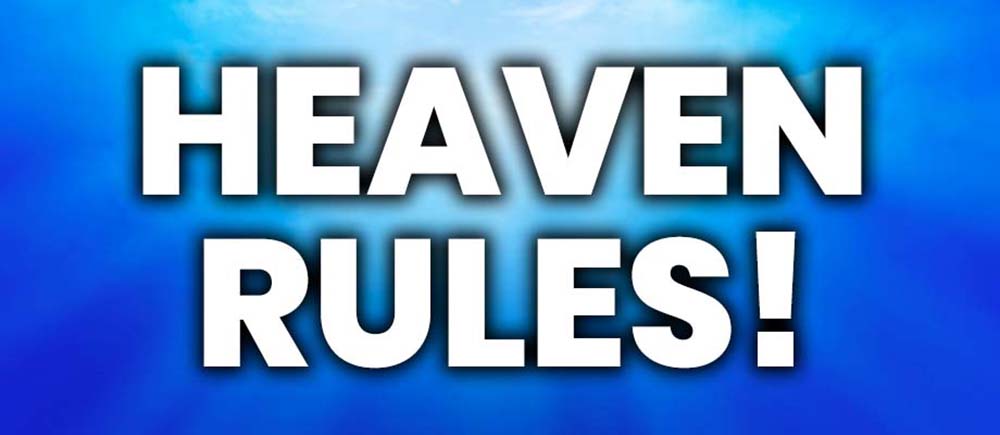 Heaven Rules PSA Public Billboard Message