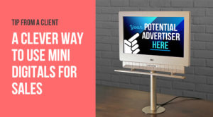 Mini Digital Billboard for Sales