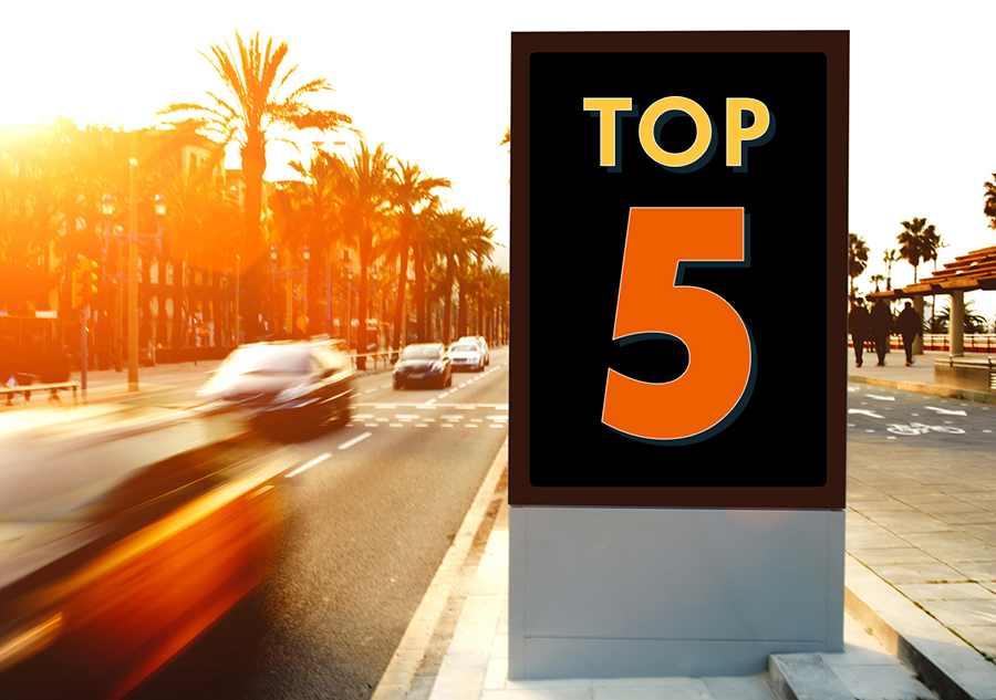 Top 5 Dooh