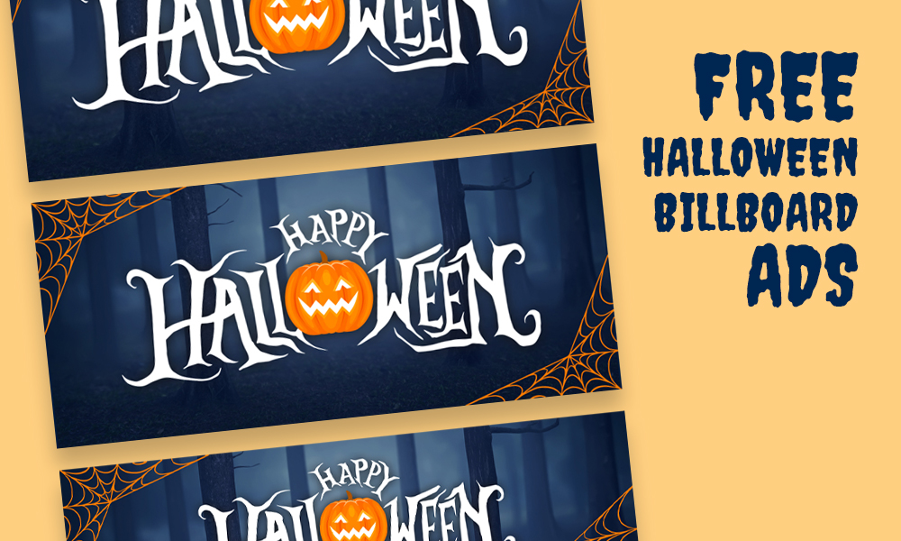 Free Halloween Billboard Ads