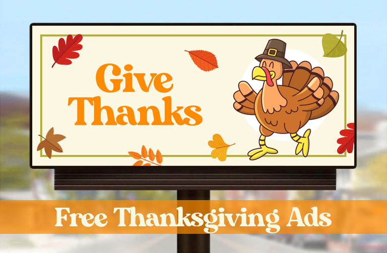 Thanksgiving Billboard Ads