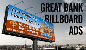 Bank Billboard Ads