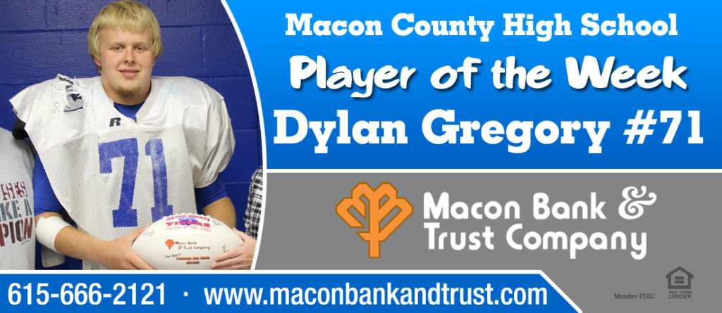 Macon Bank - MHS Player Dylon