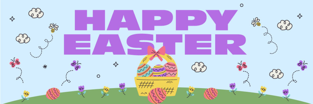 F - Creative  Closed for Easter   Poster