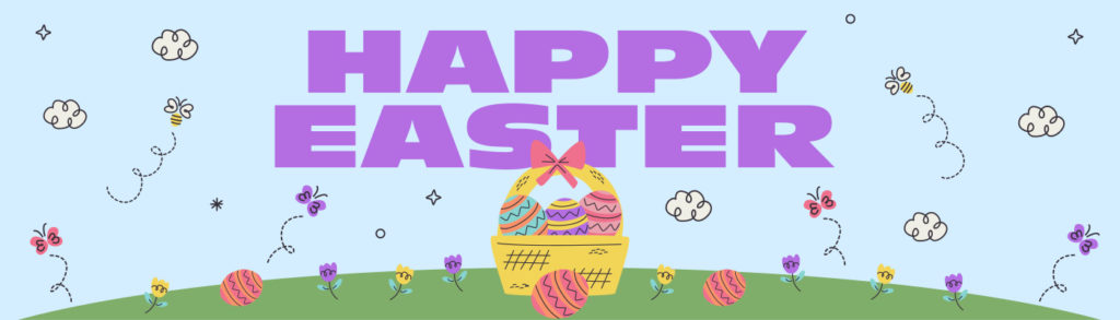 F - Creative  Closed for Easter   Poster