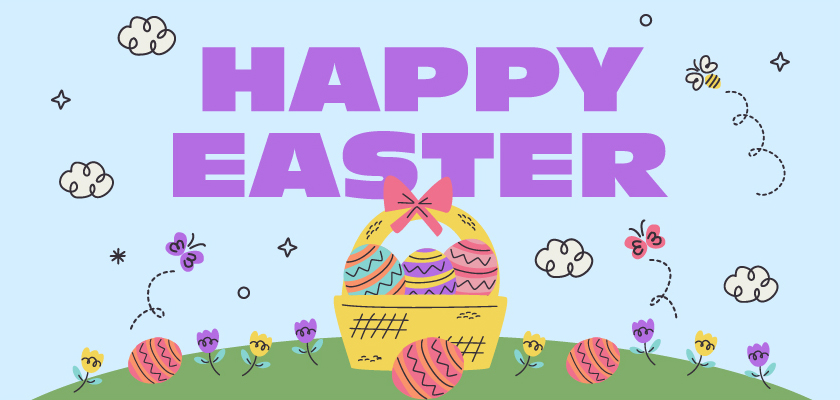 F - Creative Closed for Easter Poster