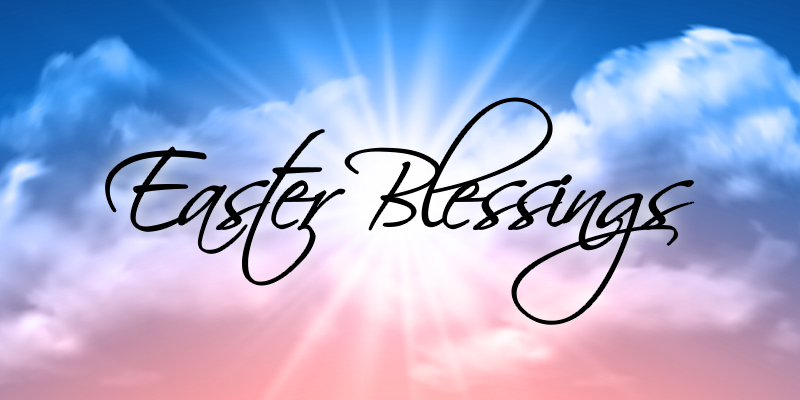 Easter Blessings Billboard - 800