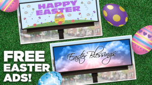Free Easter Billboard Ads