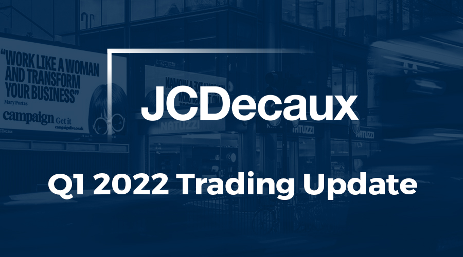 JCDecaux Q1 2022 Trading Update