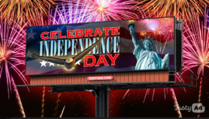 Free 4th of July Billboard Ads