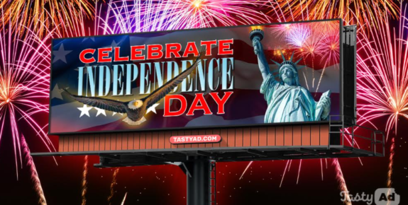 Free 4th of July Billboard Ads