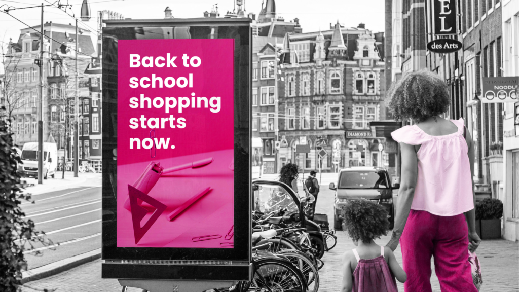 Back to school season with programmatic digital out of home (DOOH)