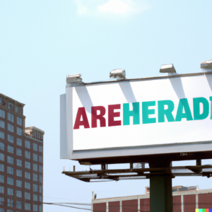 ai generated billboard ad art design