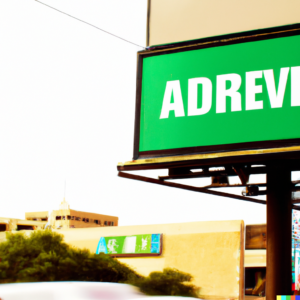 ai generated billboard ad art design