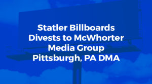 Statler Billboards McWhorter Media Group