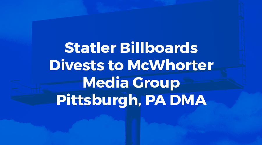 Statler Billboards McWhorter Media Group