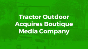 Tractor Outdoor Advertising