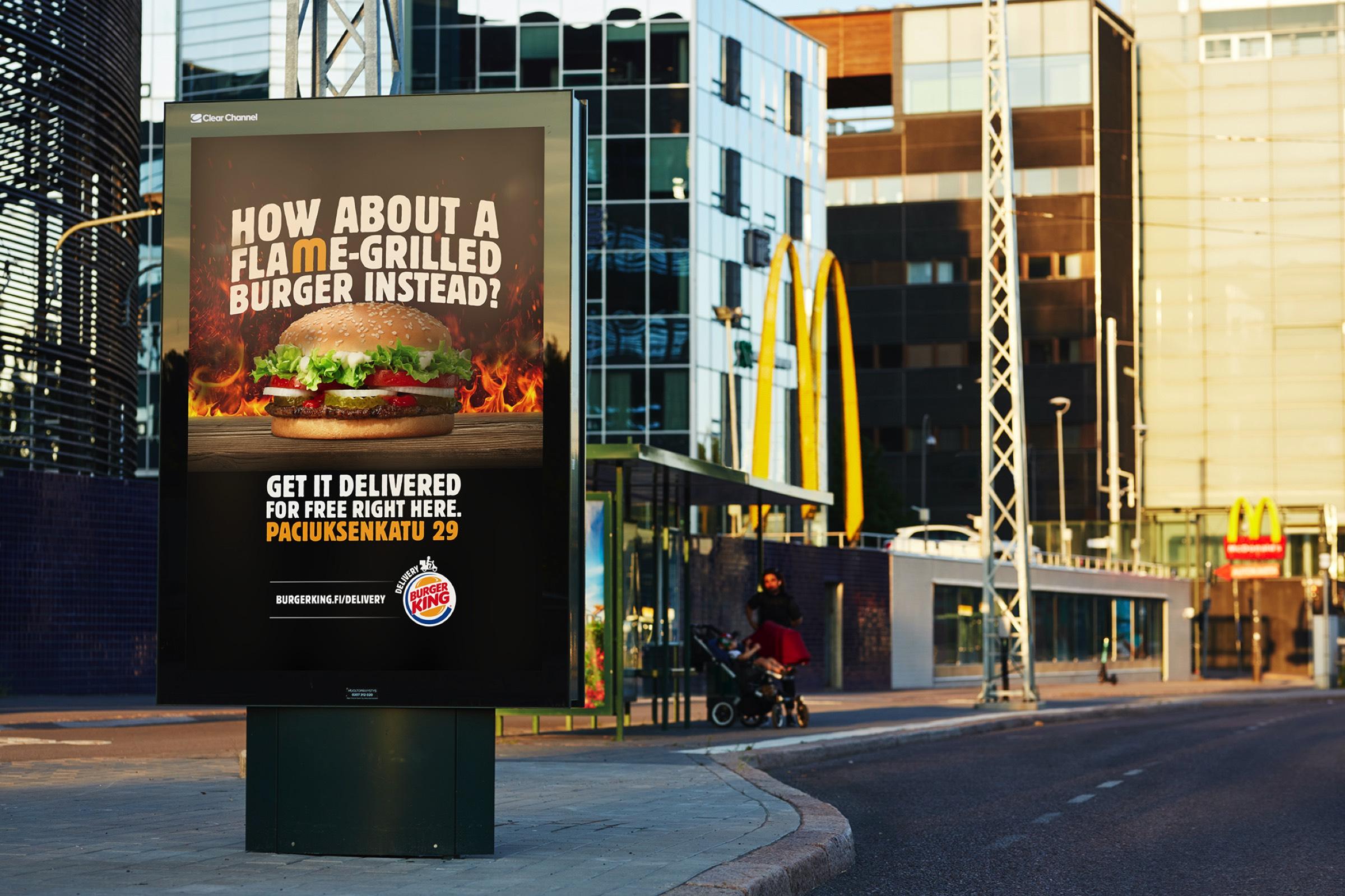 Burger King Billboard