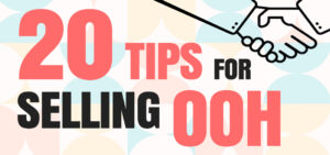20 Tips for Selling OOH Billbaords