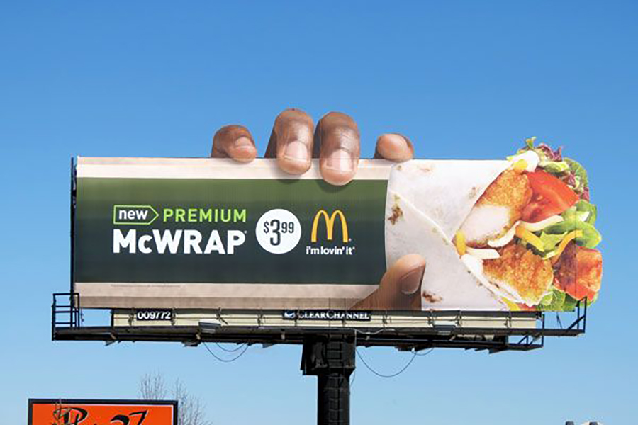 3D Billboards - McDonalds